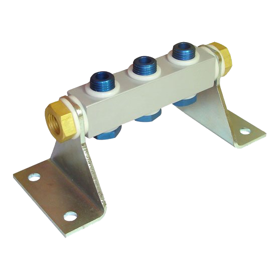 Bloco Manifold Pneumático